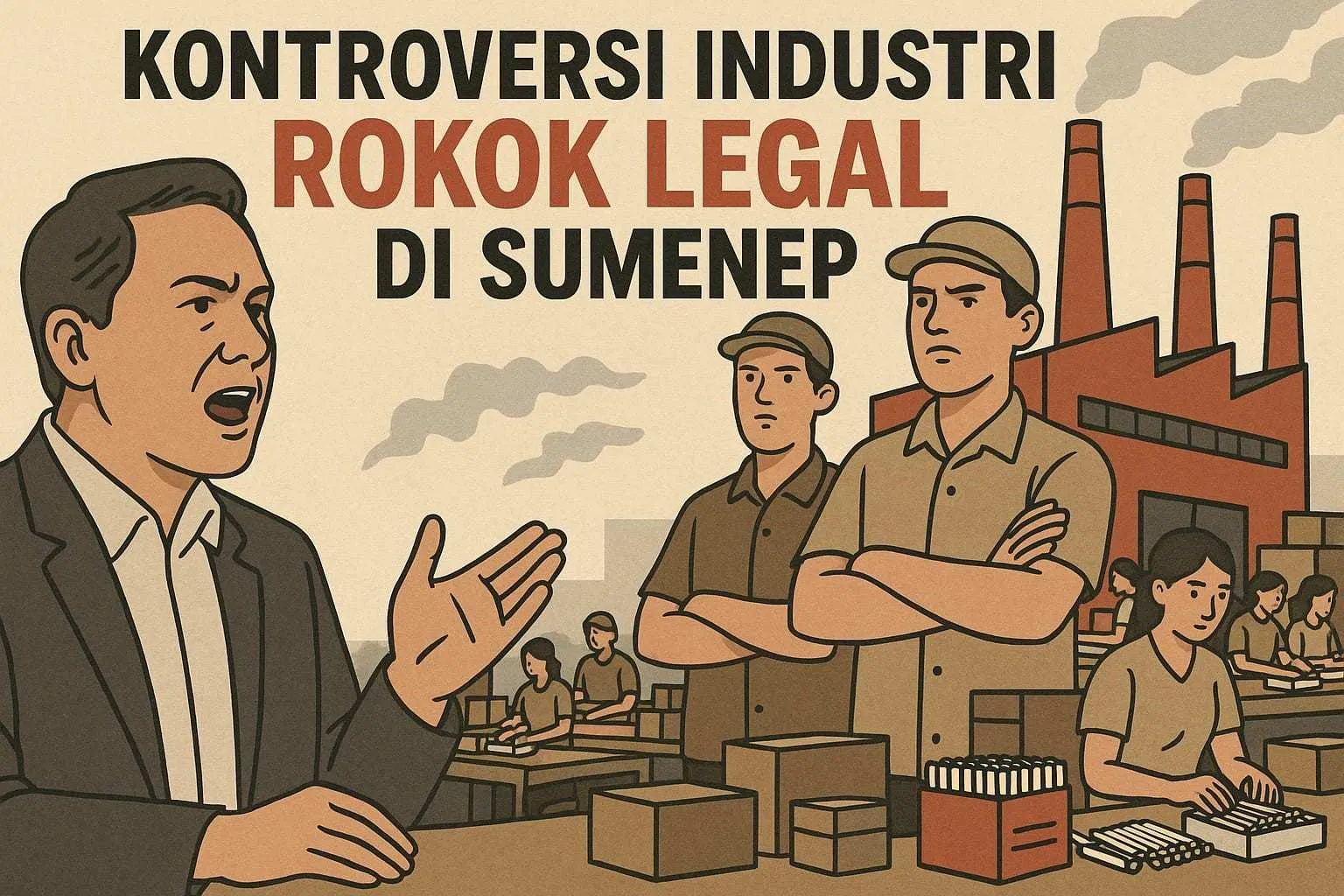 Pernyataan Pengusaha Rokok Ini Tuai Reaksi, Dinilai Singgung Pelaku PR Legal Lain di Sumenep