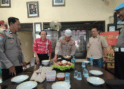 Momentum HUT Bhayangkara ke-79, Polsek Guluk-Guluk Gelar Tasyakkuran dan Kenaikan Pangkat Dua Anggota