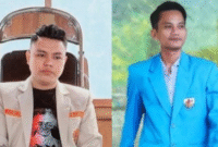 Asmuni, Wakil Ketua Muhammadiyah dan Syaiful Harir, Ketua KNPI Sumenep (Foto:Koloase). 