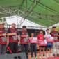 Ribuan peserta Soekarno Fun Run 2025 memadati kawasan Masjid Jamik Sumenep, memeriahkan ajang olahraga dan kebangsaan dalam rangka Bulan Bung Karno (Foto:Ist). 