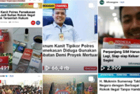 GEGER: Tangkap layar video unggahan akun TikTok @tukang.kutip yang masih tayang. 