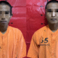 Dua terduga pelaku penyalahgunaan sabu, MAF dan IS, diamankan Satresnarkoba Polres Sumenep usai penggerebekan di Desa Gapura Barat. (Foto:Humas). 