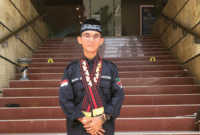 Mohammad Haris, Duta Damai Santri Jawa Timur (Foto:Ist). 