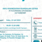 Pamflet Pemadaman Listrik Sementara (Foto:Klik Times). 