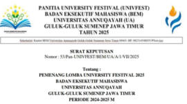 UNIVFEST 2025 Universitas Annuqayah mengumumkan daftar pemenang dari 12 cabang lomba yang diikuti peserta dari berbagai daerah di Indonesia. (Foto:Klik Times). 