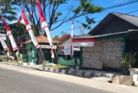 Markas Koramil 0827/07 di Kecamatan Guluk-Guluk, Sumenep. Foto/Klik Times. 