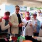 Nova Harivan Paloh membuka Pesta Rakyat dan Bazar UMKM di Jagakarsa, Jakarta Selatan. (Foto/Klik Times). 