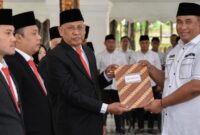 Ketua PKDI Sumenep, Ubaid Abdul Hayat, saat pengukuhan beberapa pekan lalu. (Foto/Klik Times). 