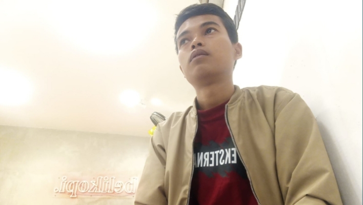 M. Faizi, Petani sekaligus Pegiat Media. Foto/Klik Times. 