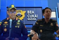 Bea Cukai Madura Memilih Bungkam Atas Massifnya Peredaran Rokok Cahaya Pro yang Diduga Salah Penempelan Pita Cukai. Foto/Klik Times. 
