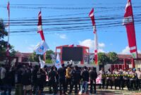 APMS Gelar Aksi Demonstrasi di depan Pemkab Sumenep. Foto/Klik Times. 
