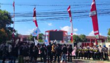 APMS Gelar Aksi Demonstrasi di depan Pemkab Sumenep. Foto/Klik Times. 