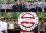 Kapolres Sumenep Pimpin Upacara Pemakaman Bripka Rahmat Hidayat