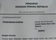 Besok, GPR Audiensi ke Bea Cukai Madura, Soroti Dugaan “Akal-akalan” Pita Cukai PR Cahaya Pro