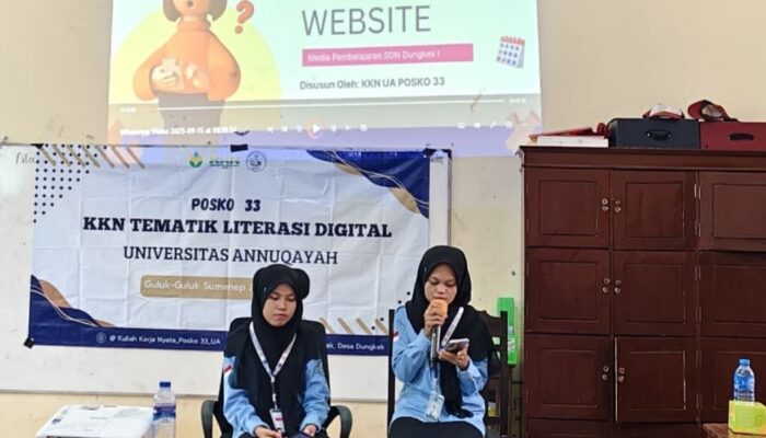 Mahasiswa Universitas Annuqayah Launching Website Pembelajaran untuk Siswa SD di Sumenep