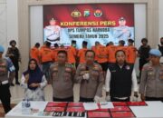 Polres Pamekasan Ungkap 14 Kasus Narkoba, Amankan 19 Tersangka dalam Ops Tumpas Semeru 2025