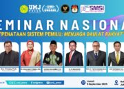 UMJ Gelar Seminar Nasional Penataan Sistem Pemilu 2029
