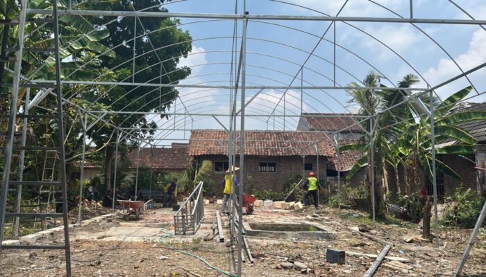 Smart Greenhouse Mulai Dibangun di Desa Suwalan, Bojonegoro