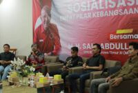 Sosialisasi 4 Pilar Kebangsaan bersama Ratusan Pemuda di Hotel Baghraf Sumenep. Foto/ Klik Times. 