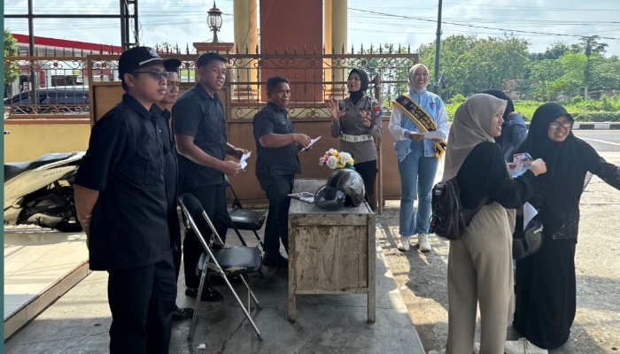 Satlantas Polres Sumenep Edukasi Mahasiswa STKIP, AKP Ninit Titis Tekankan Pentingnya Tertib Berlalu Lintas