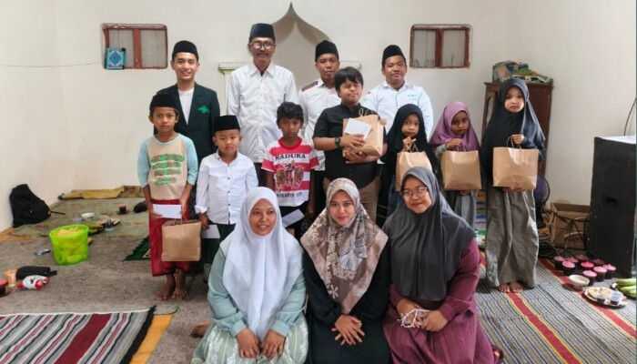 Merawat Khidmah Sosial, LAZISNU Guluk-Guluk Gelar Santunan Anak Yatim dan Dhuafa