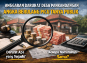 Aktivis Soroti Anggaran Darurat Desa Pakandangan Sangra, Angka Berulang Picu Pertanyaan Publik