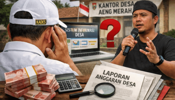 Pengembangan SID Aeng Merah Disorot, Kades Bungkam Saat Ditanya Peruntukan Anggaran Puluhan Juta