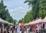 Pasar Minggu Taman Adipura Sumenep Dipadati Ribuan Warga, UMKM Raup Omzet Berlipat