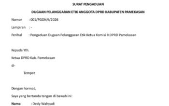Oknum Ketua Komisi II DPRD Pamekasan SAF Tinggal Selangkah Dilaporkan ke BK