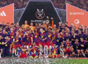 Barcelona Tundukkan Real Madrid 3-2, Pertahankan Gelar Supercopa de Espana