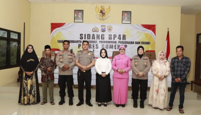 Polres Sumenep Gelar Sidang BP4R, Bekali Anggota Jelang Pernikahan