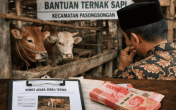 Dugaan Penyelewengan Bantuan Ternak Sapi 2024 di Pasongsongan Menguat, Eks Ketua Poktan K. Abd. Adim Disorot