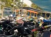 Usai Viral, Ratusan Motor Hasil Razia di Mapolres Pamekasan Kini Ditutup Terpal