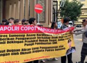 IKMM Jakarta Demo di Mabes Polri, Desak Copot Kapolres Anang Terkait Dugaan Bekingan Praktik Ilegal di Sumenep