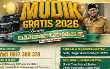 Pemkab Sumenep Buka Mudik Gratis 2026, Ini Syarat dan Jadwalnya