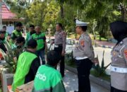 Satlantas Polres Sumenep Gelar Ojol Kamtibmas, Ingatkan Keselamatan Berkendara