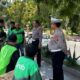 Satlantas Polres Sumenep Gelar Ojol Kamtibmas, Ingatkan Keselamatan Berkendara