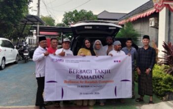 SMSI Sumenep dan Ar-Raudah Computer Berbagi 500 Paket Takjil untuk Warga Binaan Rutan Klas IIB