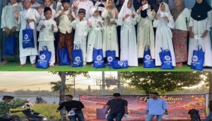 Dear Jatim Korda Sumenep Tebar Kebaikan Ramadan Lewat Aksi Bagi Takjil dan Santunan Anak Yatim
