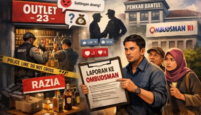 Razia Outlet 23, Polres Bantul Justru Tuai Kritikan: Pemkab Bantul Diadukan ke ORI dengan Tudingan Pembiaran