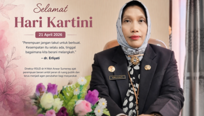 Direktur RSUD Sumenep Ajak Perempuan Berani Ambil Peran di Momentum Hari Kartini