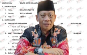 Kepala DKPP Sumenep, Chainur Rasyid Kantongi Harta Kekayaan Rp 1,49 M, Ini Rinciannya! 