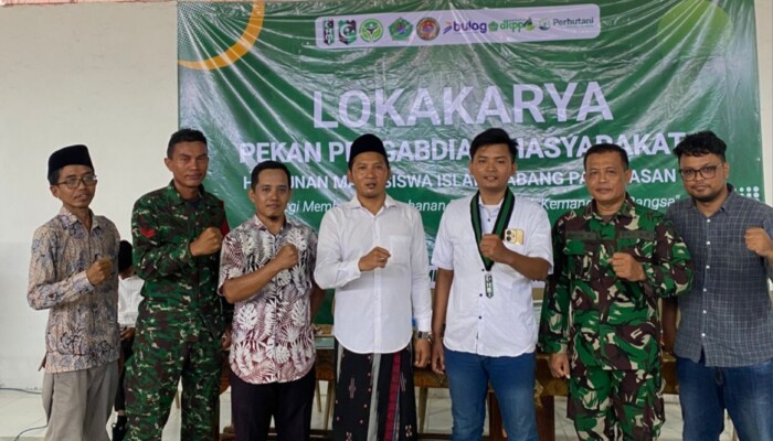 HMI Cabang Pamekasan Gelar Bakti Sosial dan Tanam Pohon di Pangorayyan