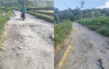 Jalan Rusak di Sekitar KDKMP Bragung Dikeluhkan Warga, DPUTR Kembali Anggarkan Pemeliharaan Rp377 Juta