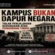 Kampus Bukan Dapur Negara: Tolak Penjajahan Kekuasaan Atas Perguruan Tinggi