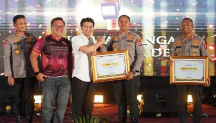 Polres Kediri Raih Penghargaan Ketahanan Pangan dari Pemprov Jatim