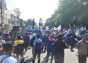 Diwarnai Kehadiran Kelompok Misterius, Demo KCB Tetap Desak Kejelasan Dugaan Kasus PJU
