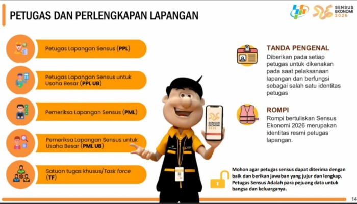 Sensus Ekonomi 2026 Dimulai, Kliktimers Perlu Tahu Mengapa Pendataan Ini Penting