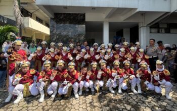 Satlantas Polres Sumenep Dampingi Tim Pocil pada Lomba Tingkat Jawa Timur