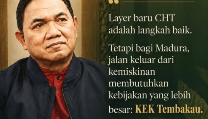 Dukung Layer Baru CHT, Achsanul Qosasi Minta Pemerintah Segera Wujudkan KEK Tembakau Madura